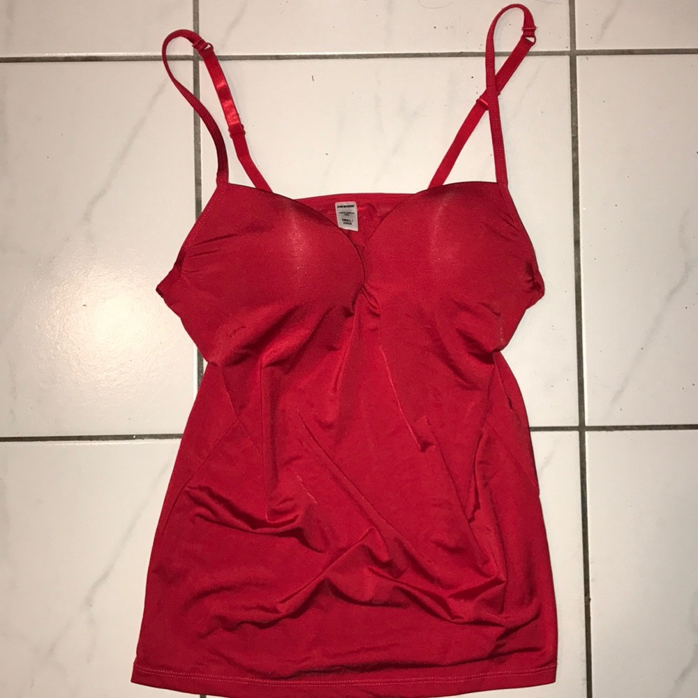 BEAUTIFUL red spandex tank
